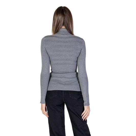 Morgan De Toi Gray Viscose Turtleneck