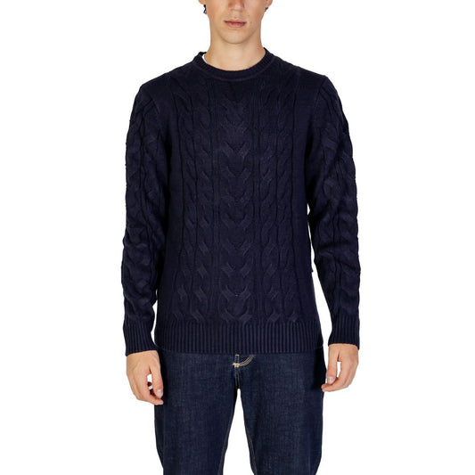 Hamaki-Ho Blue Marabou Sweater