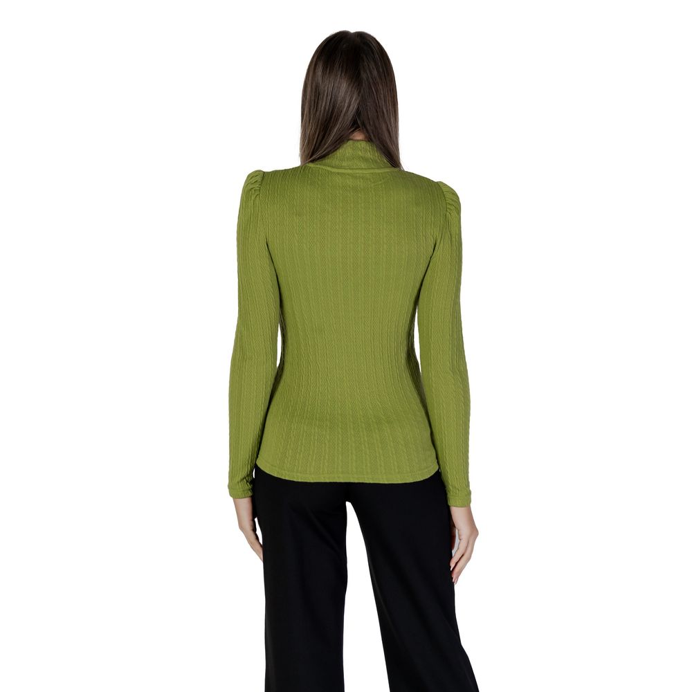 B.Young Green Polyester Long Sleeve