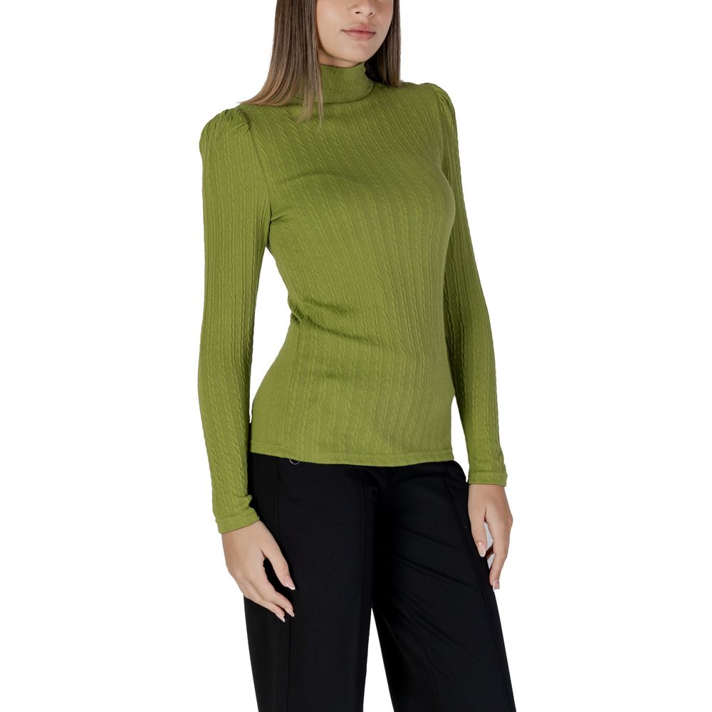 B.Young Green Polyester Long Sleeve