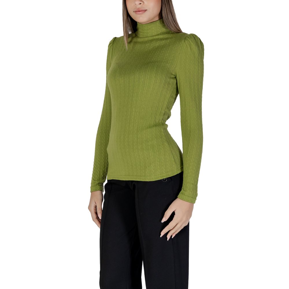 B.Young Green Polyester Long Sleeve