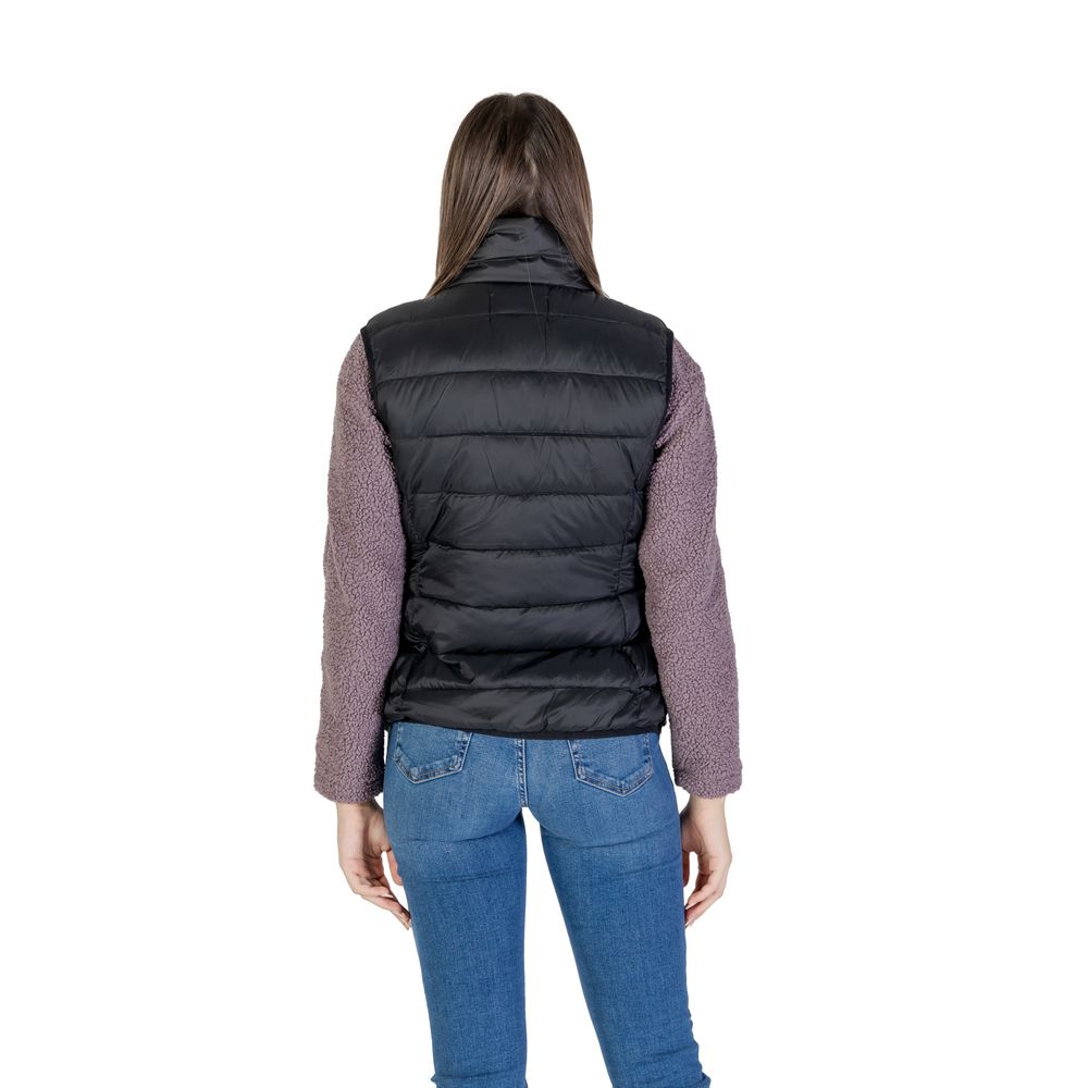 B.Young Black Nylon Sleveless Jacket