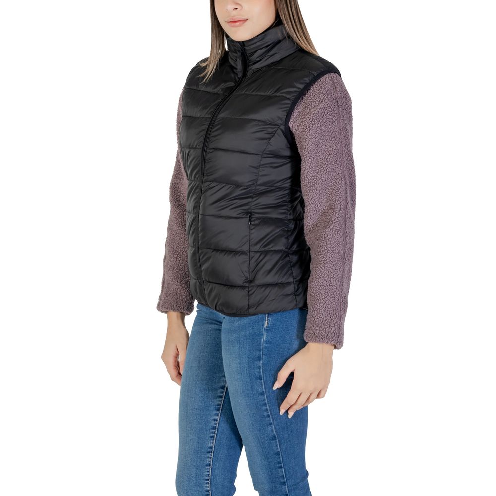 B.Young Black Nylon Sleveless Jacket