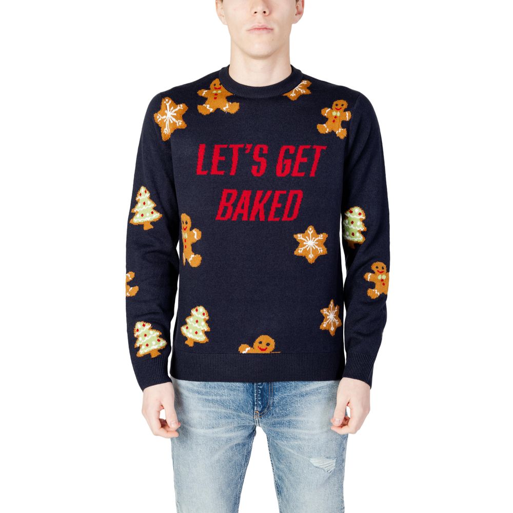 Only & Sons Blue Marabou Sweater