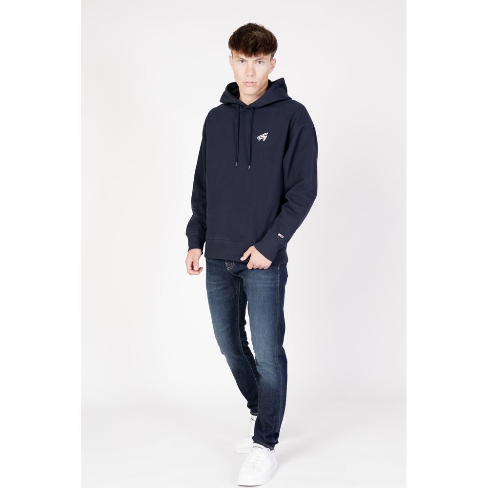 Tommy Hilfiger Jeans Blue Cotton Hoody