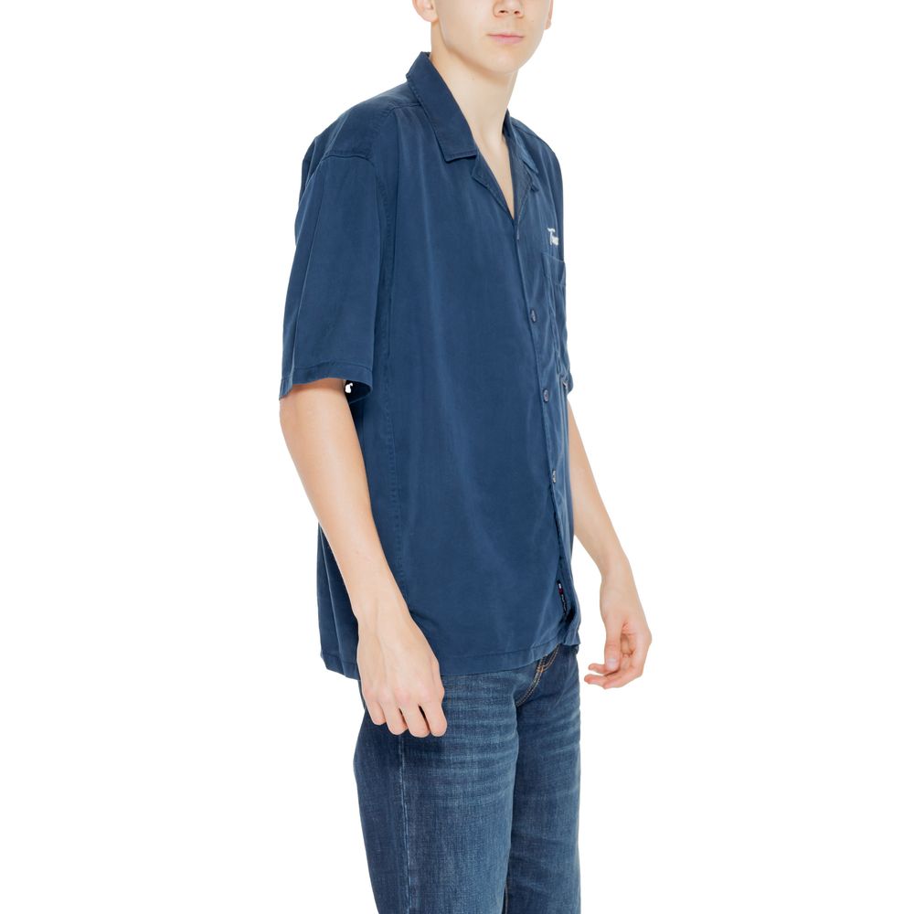 Tommy Hilfiger Jeans Blue Lyocell Shortsleeve