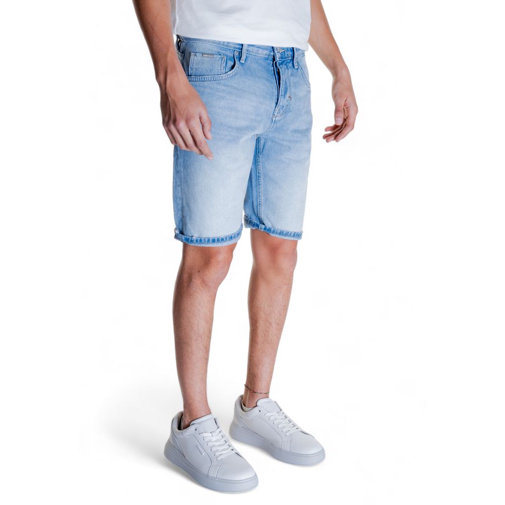 Antony Morato Light Blue Cotton Bermuda