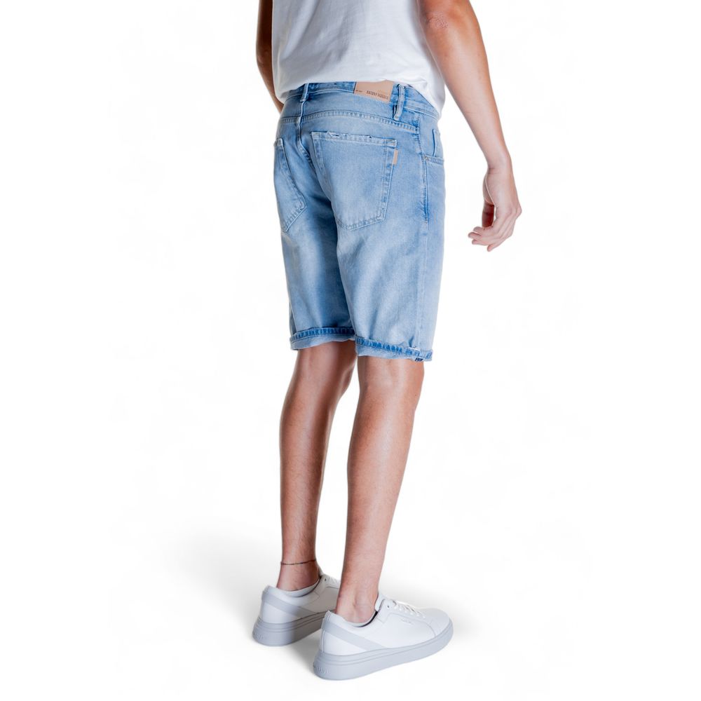 Antony Morato Light Blue Cotton Bermuda