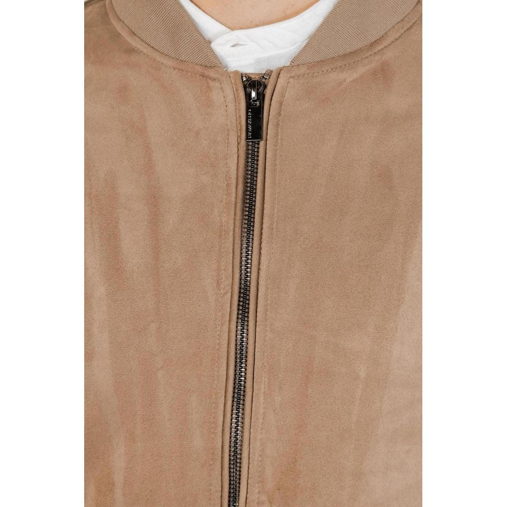 Hamaki-Ho Gray Polyester Jackets & Coat