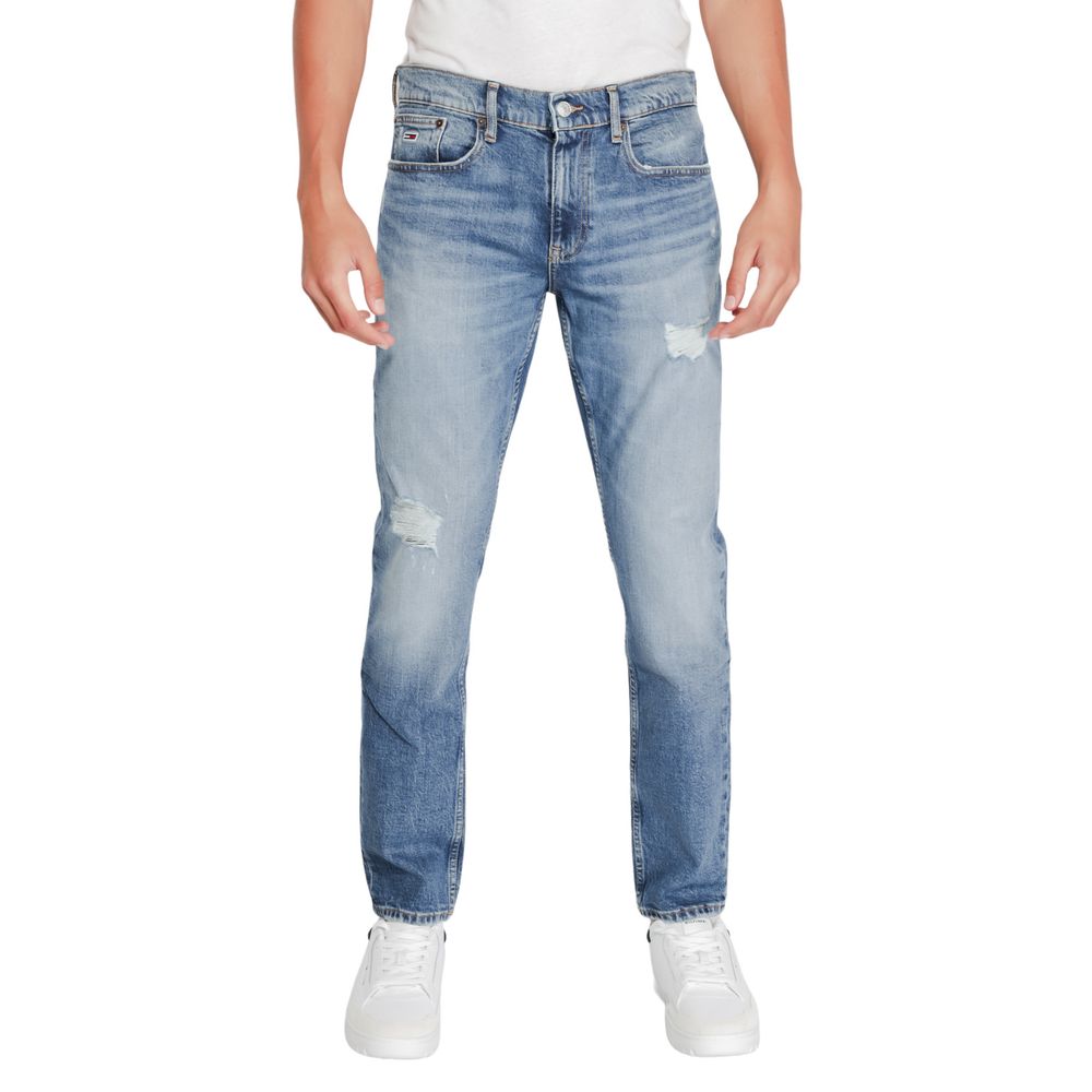 Tommy Hilfiger Jeans Blue Cotton Slim Fit Jean