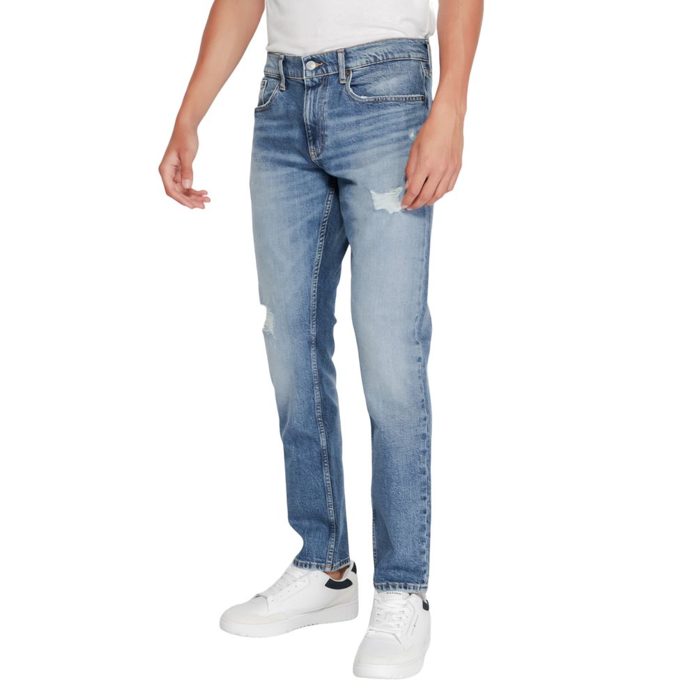 Tommy Hilfiger Jeans Blue Cotton Slim Fit Jean
