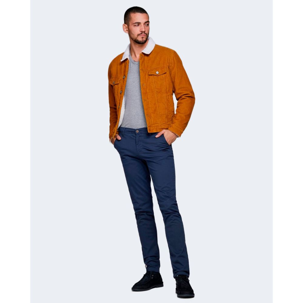 Jack Jones Blue Cotton Skinny Pant