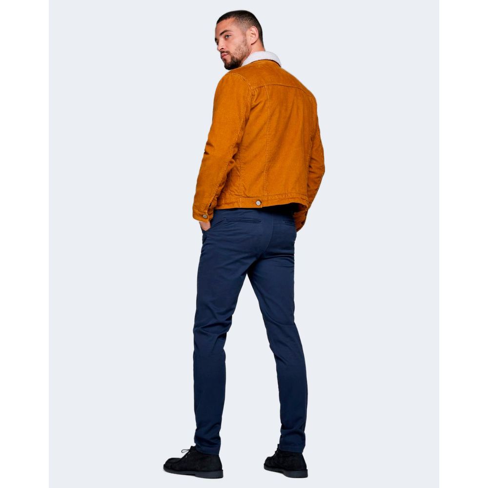 Jack Jones Blue Cotton Skinny Pant