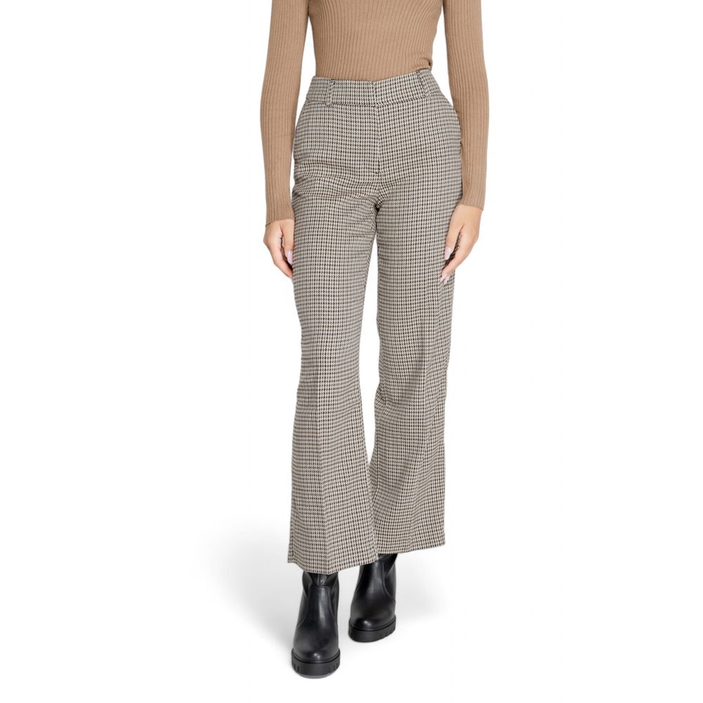 Only Beige Polyester Pant