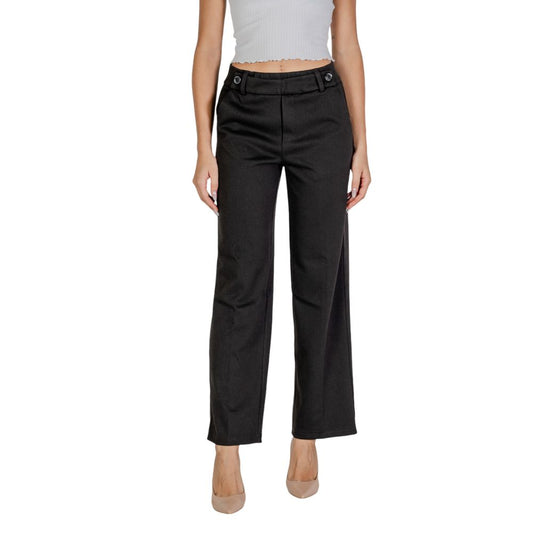 Street One Black Polyester Pant