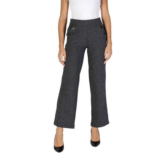 Street One Black Polyester Pant