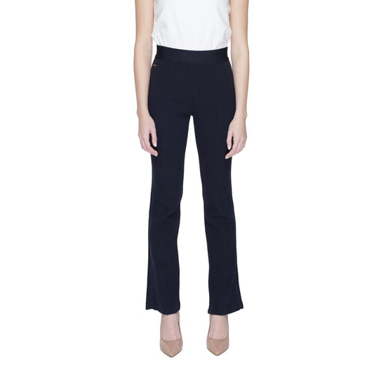 Street One Blue Cotton Pant
