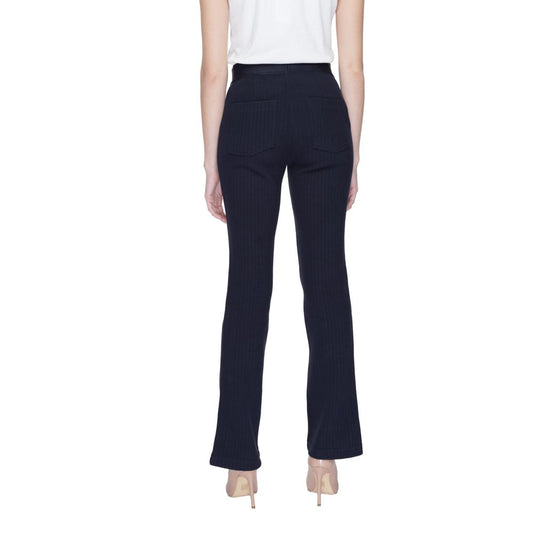 Street One Blue Cotton Pant