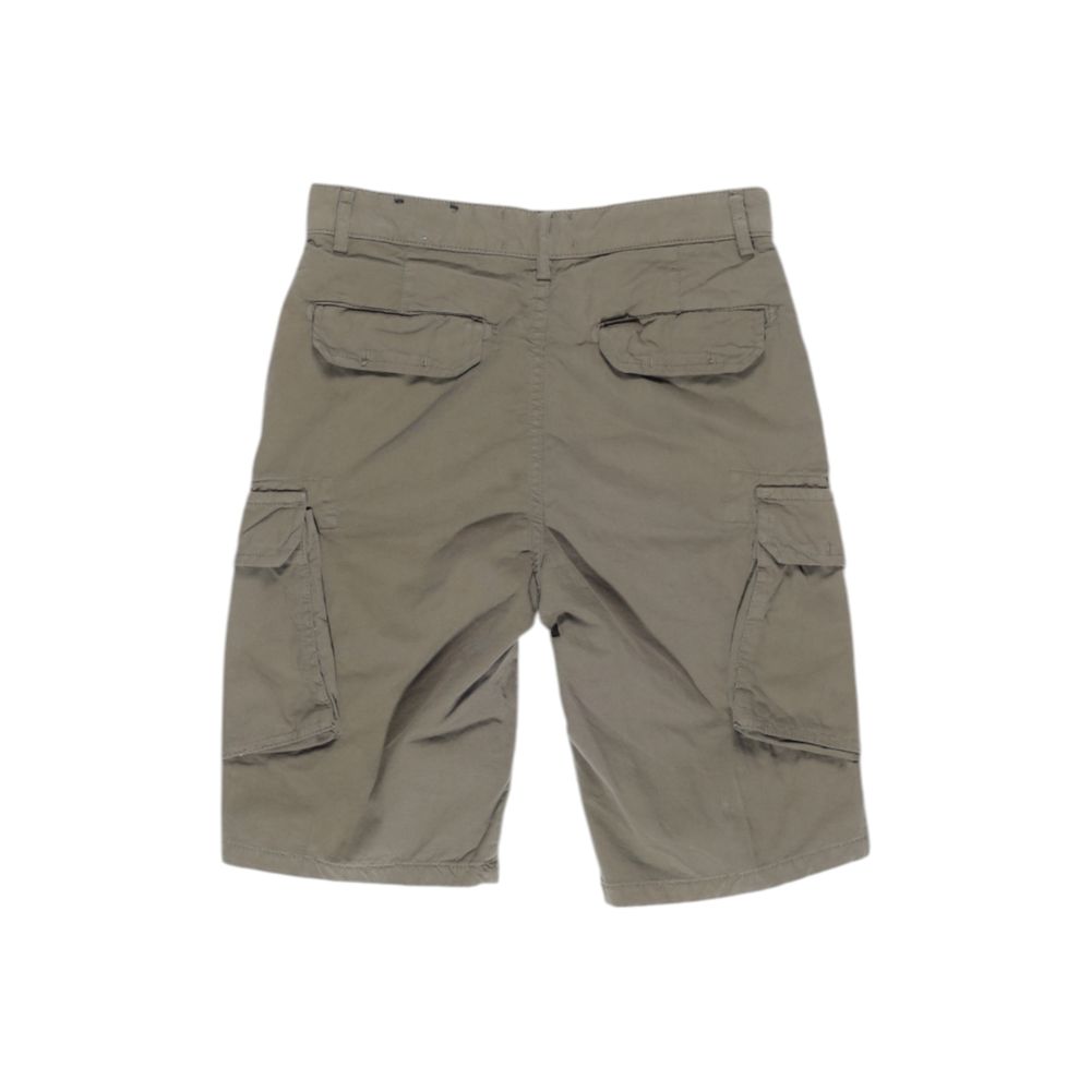 Lyle & Scott Green Cotton Bermuda