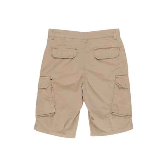 Lyle & Scott Beige Cotton Bermuda