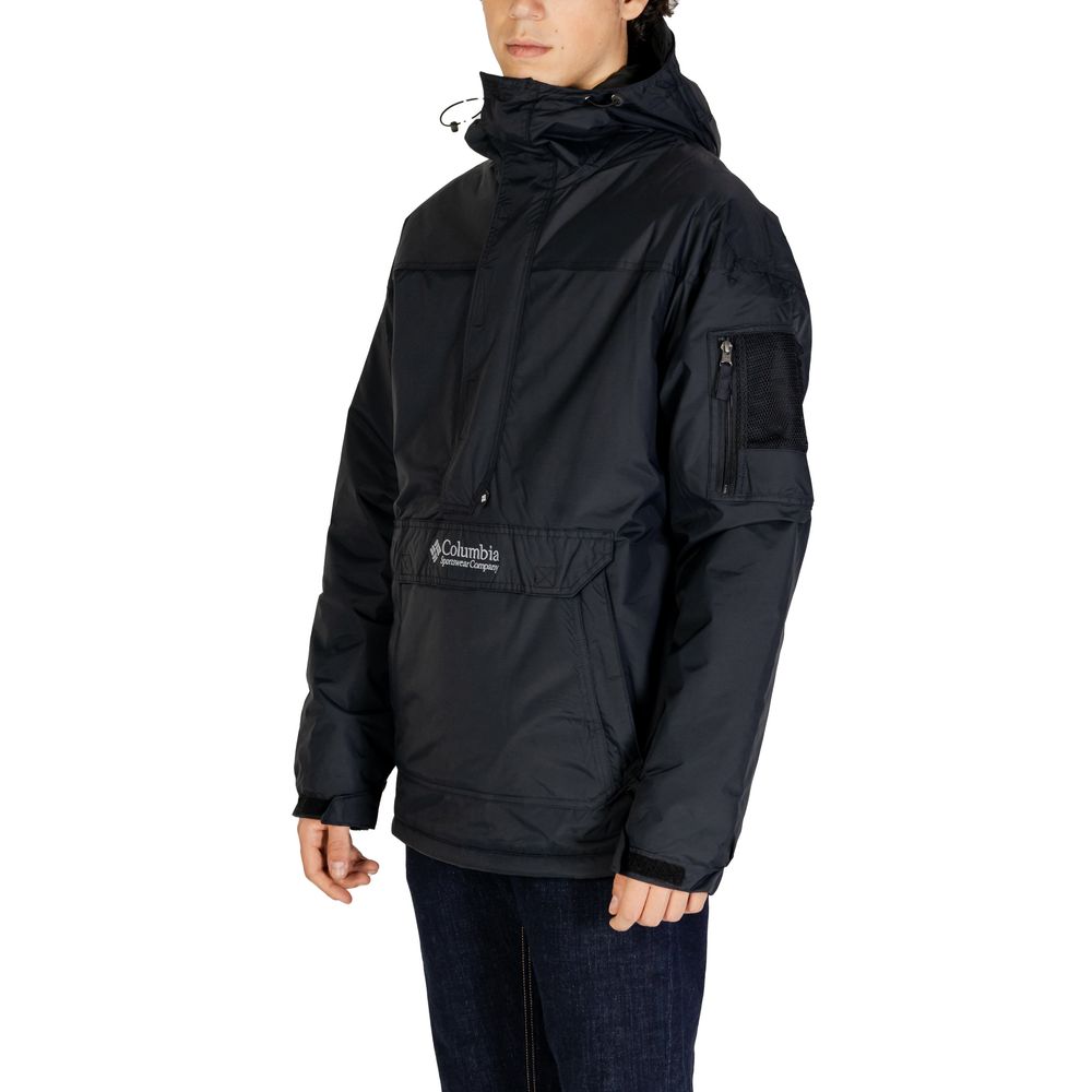 Columbia Black Nylon Jackets & Coat