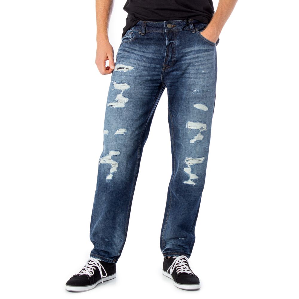 Only & Sons Blue Cotton Slim Fit Jean