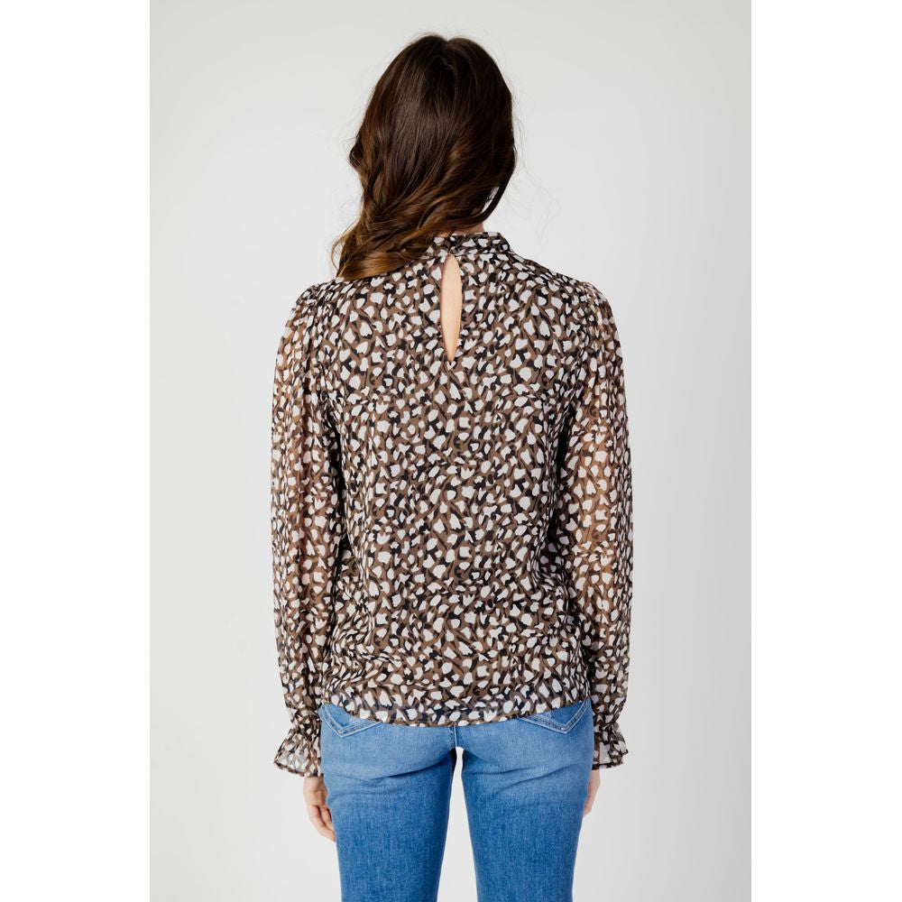 Vila Clothes Black Recycled Polyester Blouse