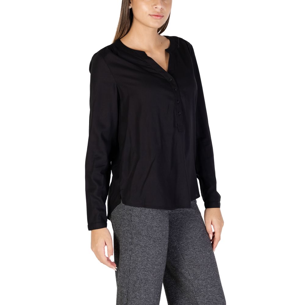Street One Black Viscose Blouse