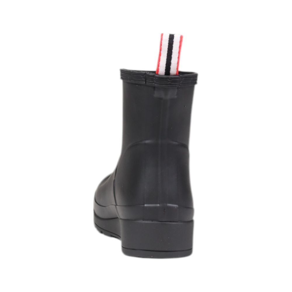 Hunter Black Recycled Polyester Ankle