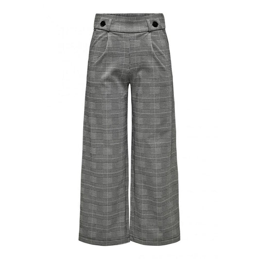 Jacqueline De Yong Black Polyester Pant
