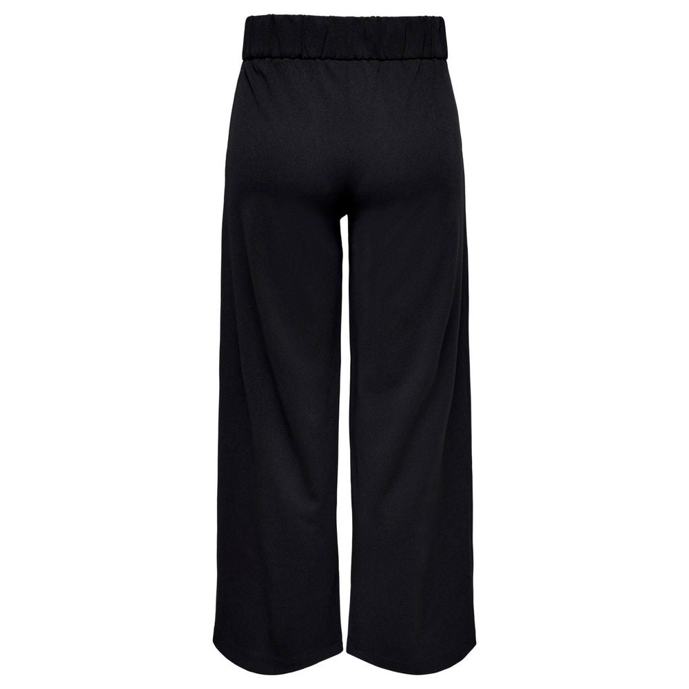 Jacqueline De Yong Black Polyester Pant