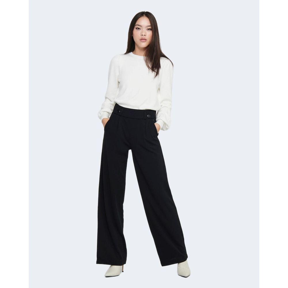 Jacqueline De Yong Black Polyester Pant