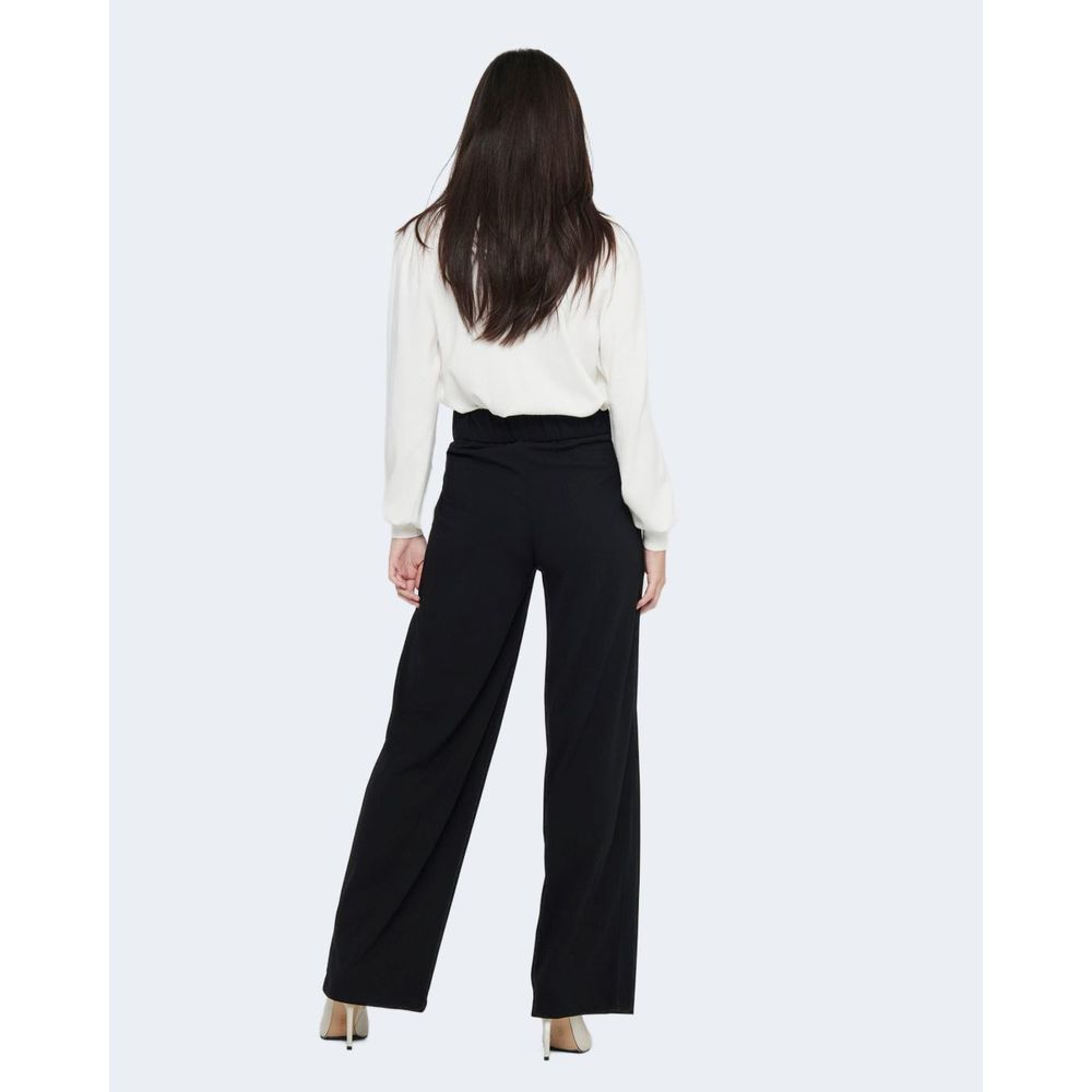 Jacqueline De Yong Black Polyester Pant