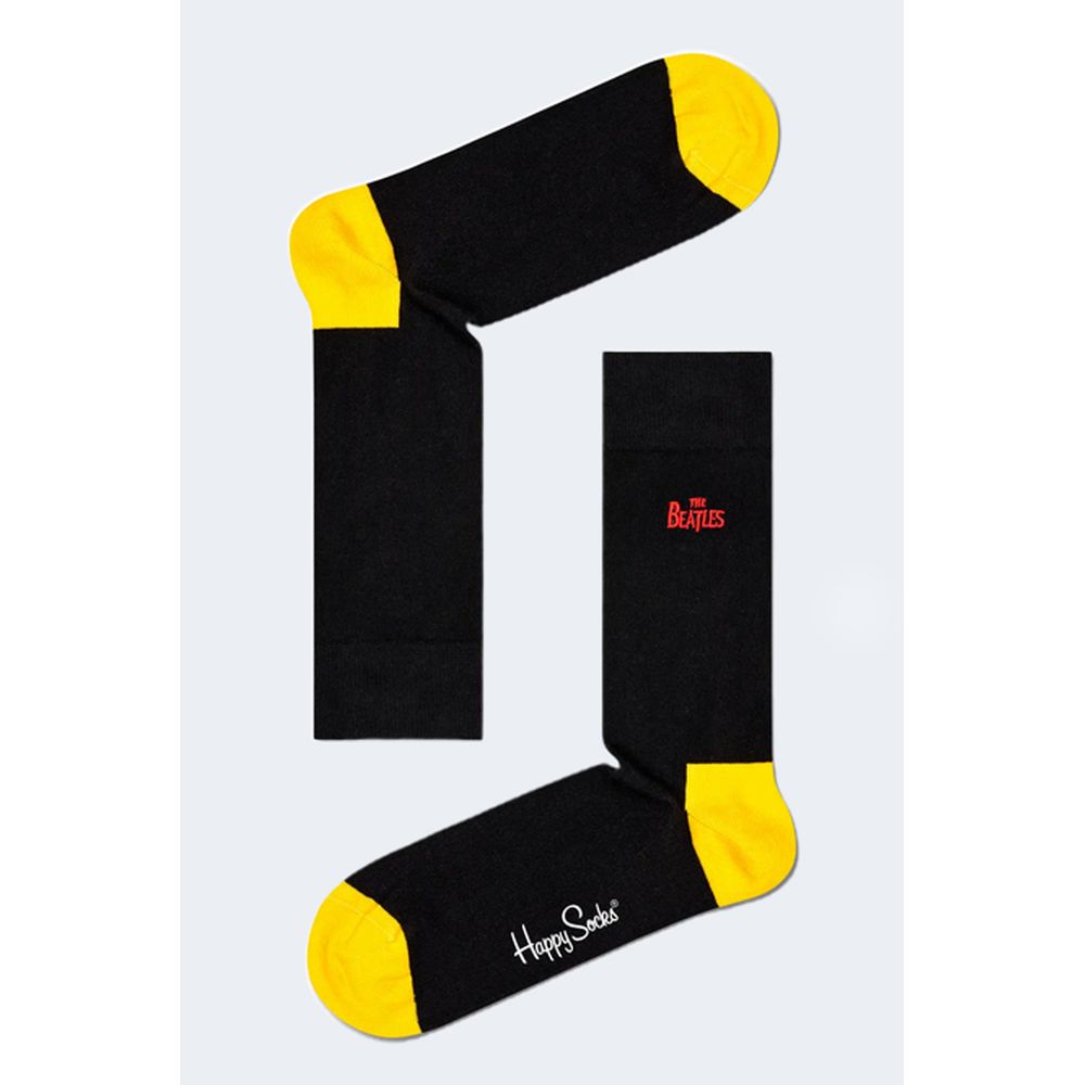 Happy Socks Black Cotton Sock