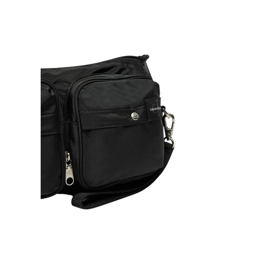 Calvin Klein Jeans Black Recycled Polyester Belt Bag