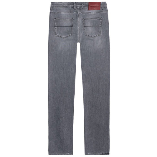Tramarossa Gray Cotton Jeans & Pant
