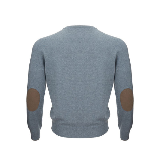 Gran Sasso Elegant Cashmere Sweater in Chic Gray