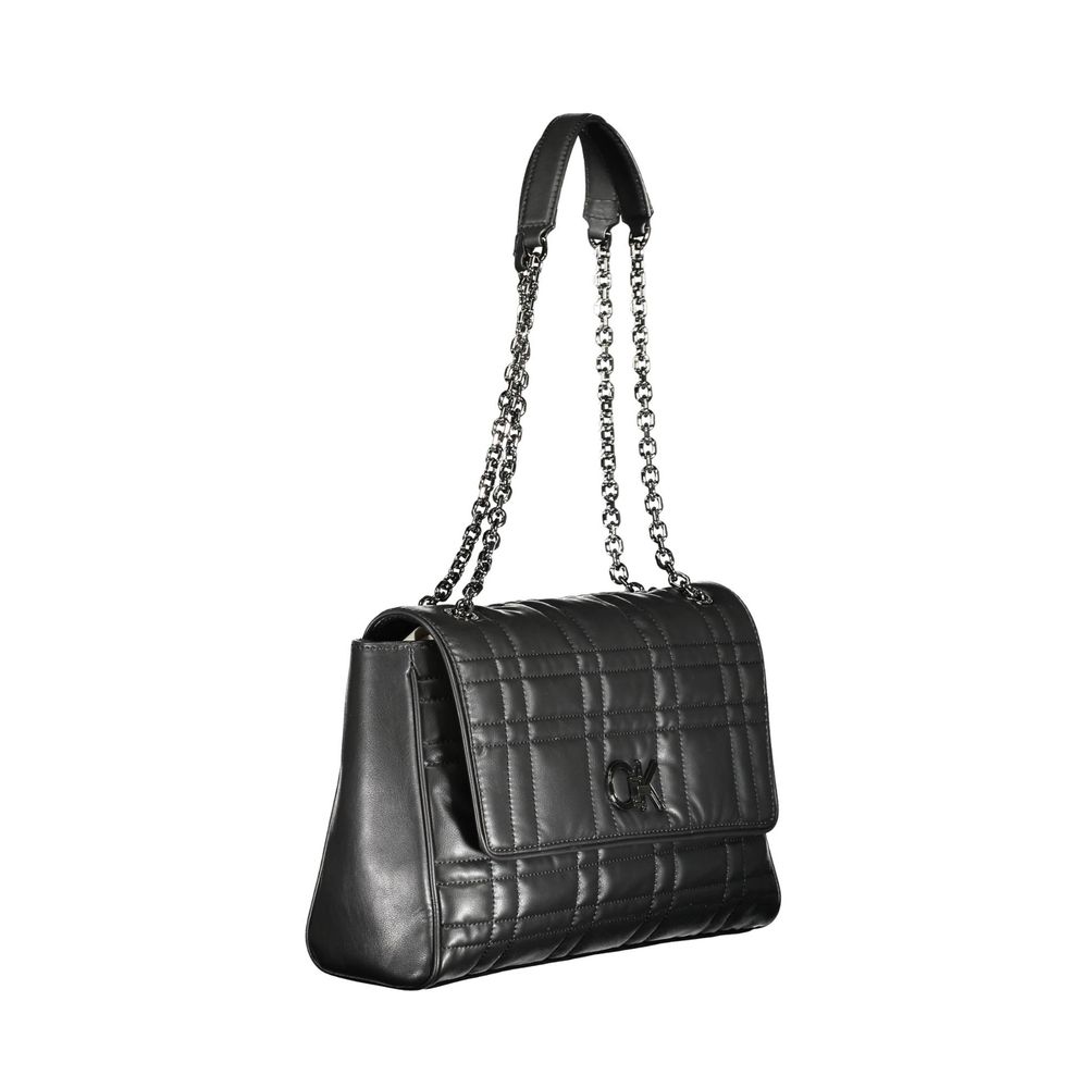 Calvin Klein Nero Polyester Womens Handbag
