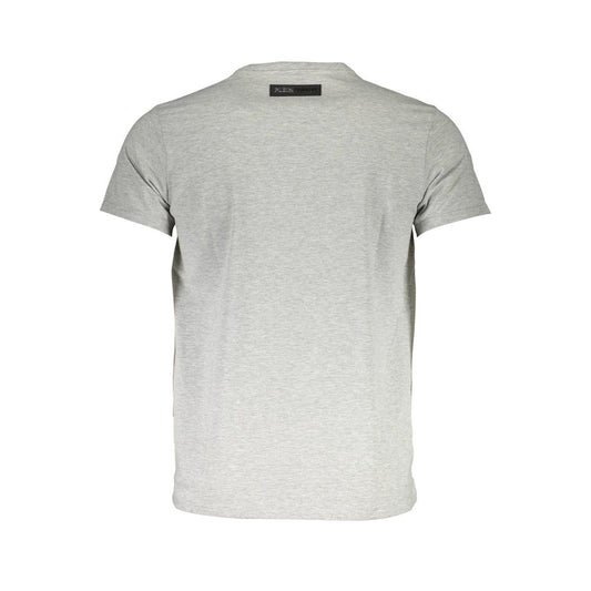 Plein Sport Grigio Cotton Mens T-Shirt