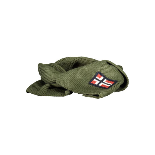 Norway 1963 Green Marabou Men Scarf