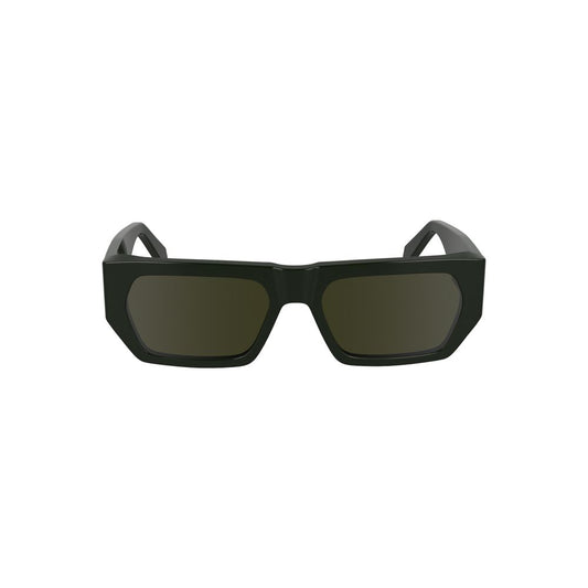 Green Acetate Men Sunglasses