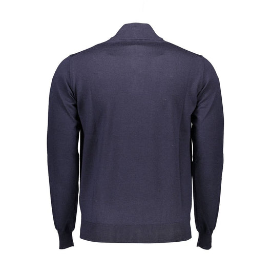 Harmont & Blaine Blue Wool Men Sweater