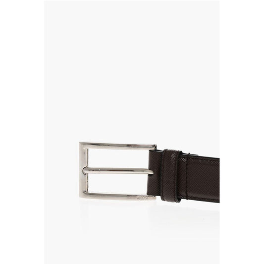 Saffiano Leather Belt