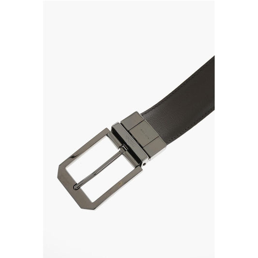 Metal Buckle Leather Belt