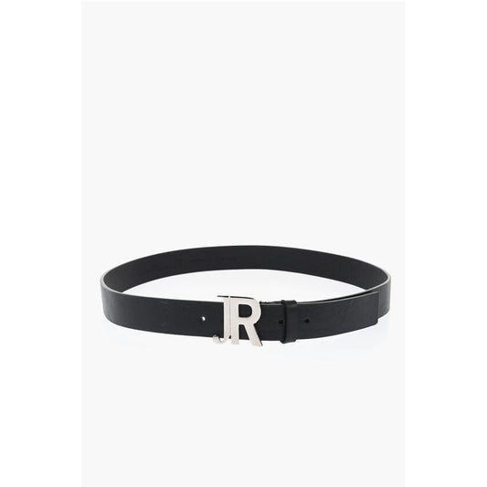 Solid Color Leather Belt 35mm