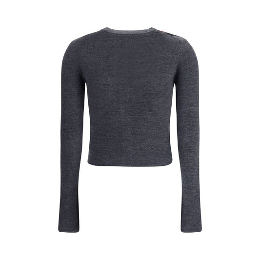 Ganni Check Cardigan