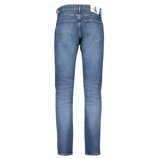 Calvin Klein Blue Cotton Men Jeans