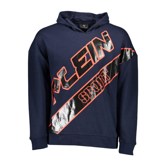 Plein Sport Blue Cotton Men's Sweatshirt
