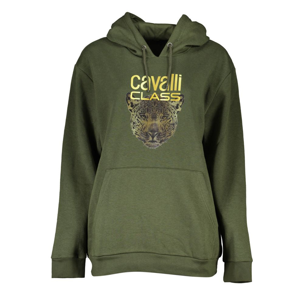 Cavalli Class Verde Polyester Woman Sweatshirt