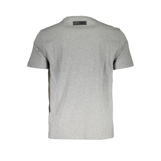 Plein Sport Grigio Cotton Men T-Shirt